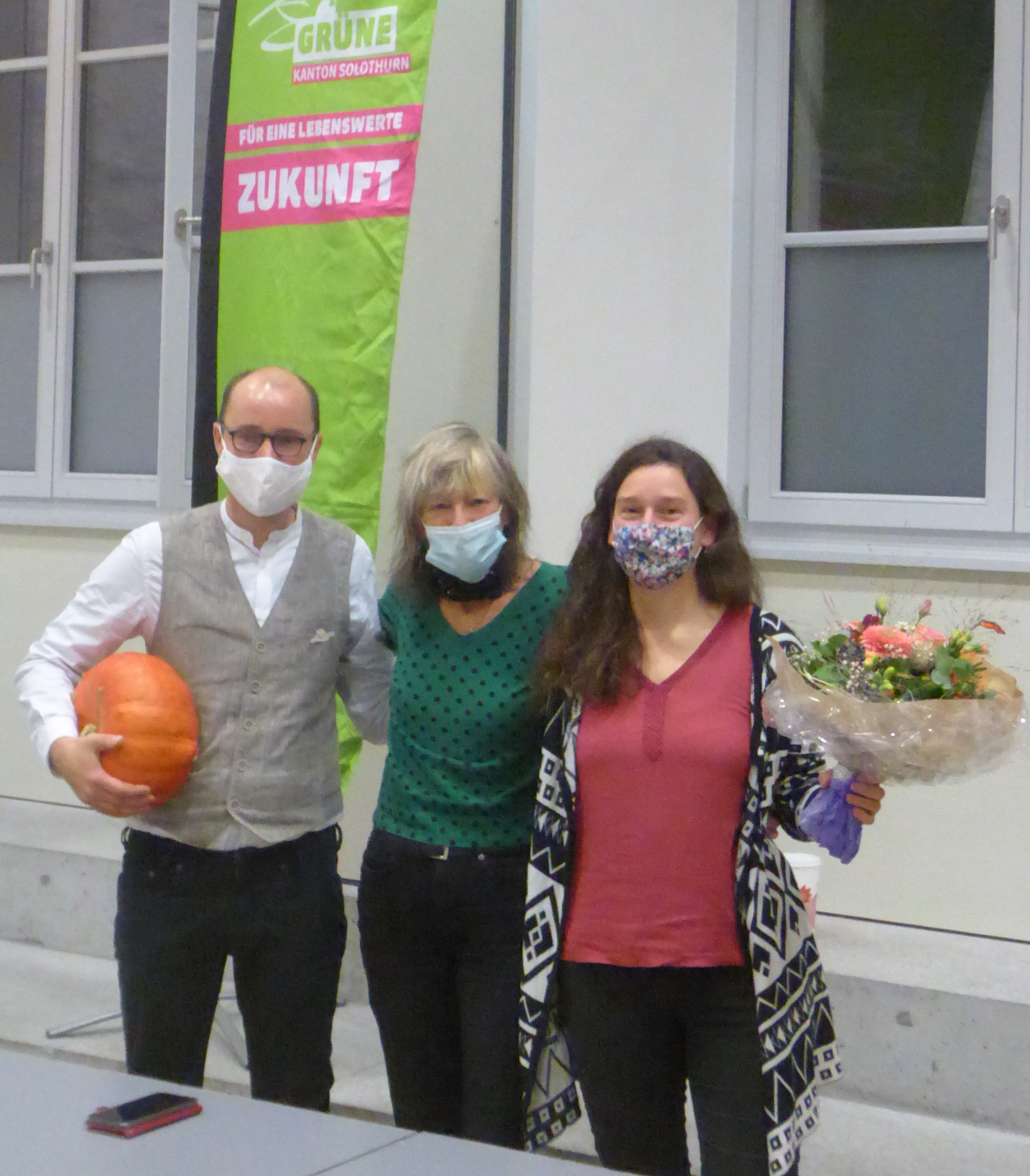 Christof Schauwecker, Miguel Misteli, Laura Gantenbein